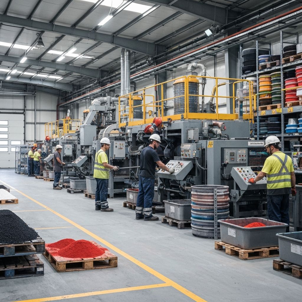 MK Industries manufacturing unit